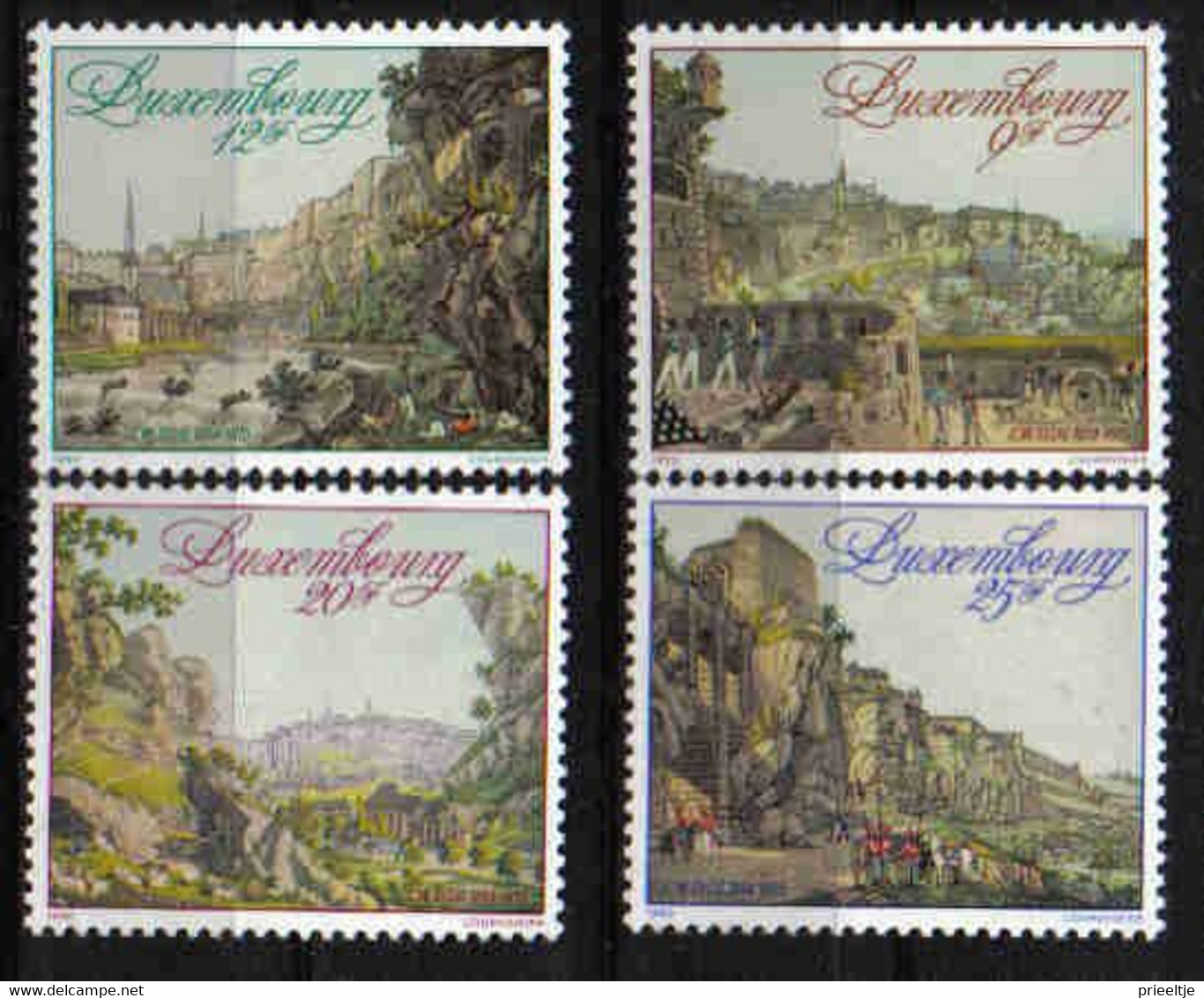 Luxemburg 1990 125th Anniv. Wiener Congress Y.T. 1186/1189 ** - Ongebruikt