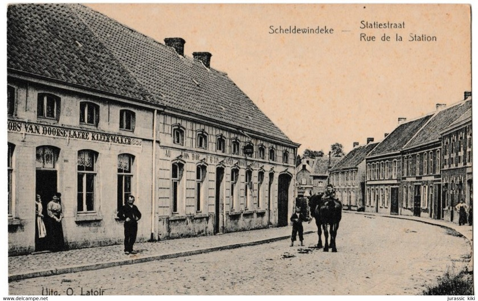 Scheldewindeke - Statiestraat - Oosterzele