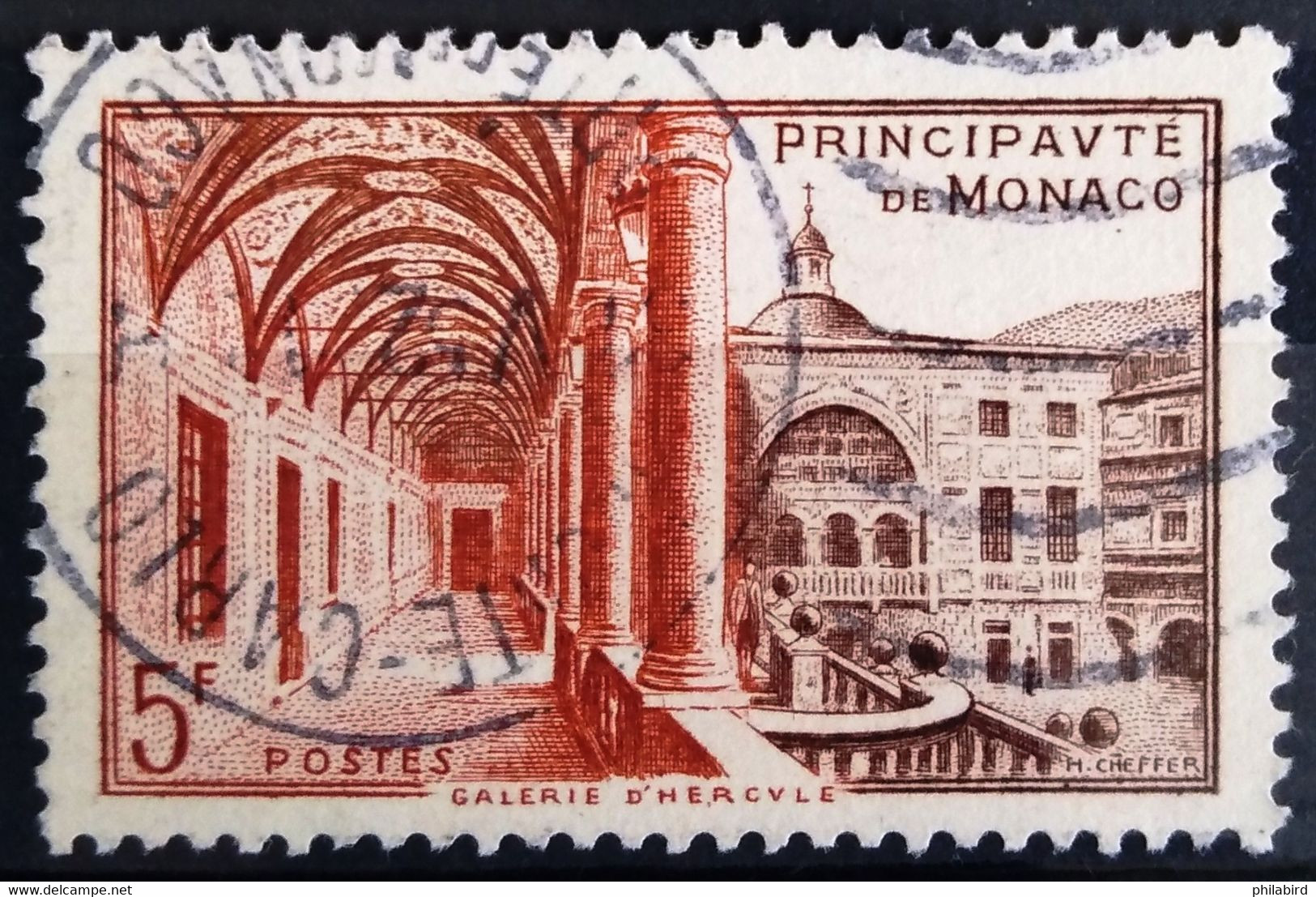 MONACO                       N° 383                    OBLITERE - Used Stamps