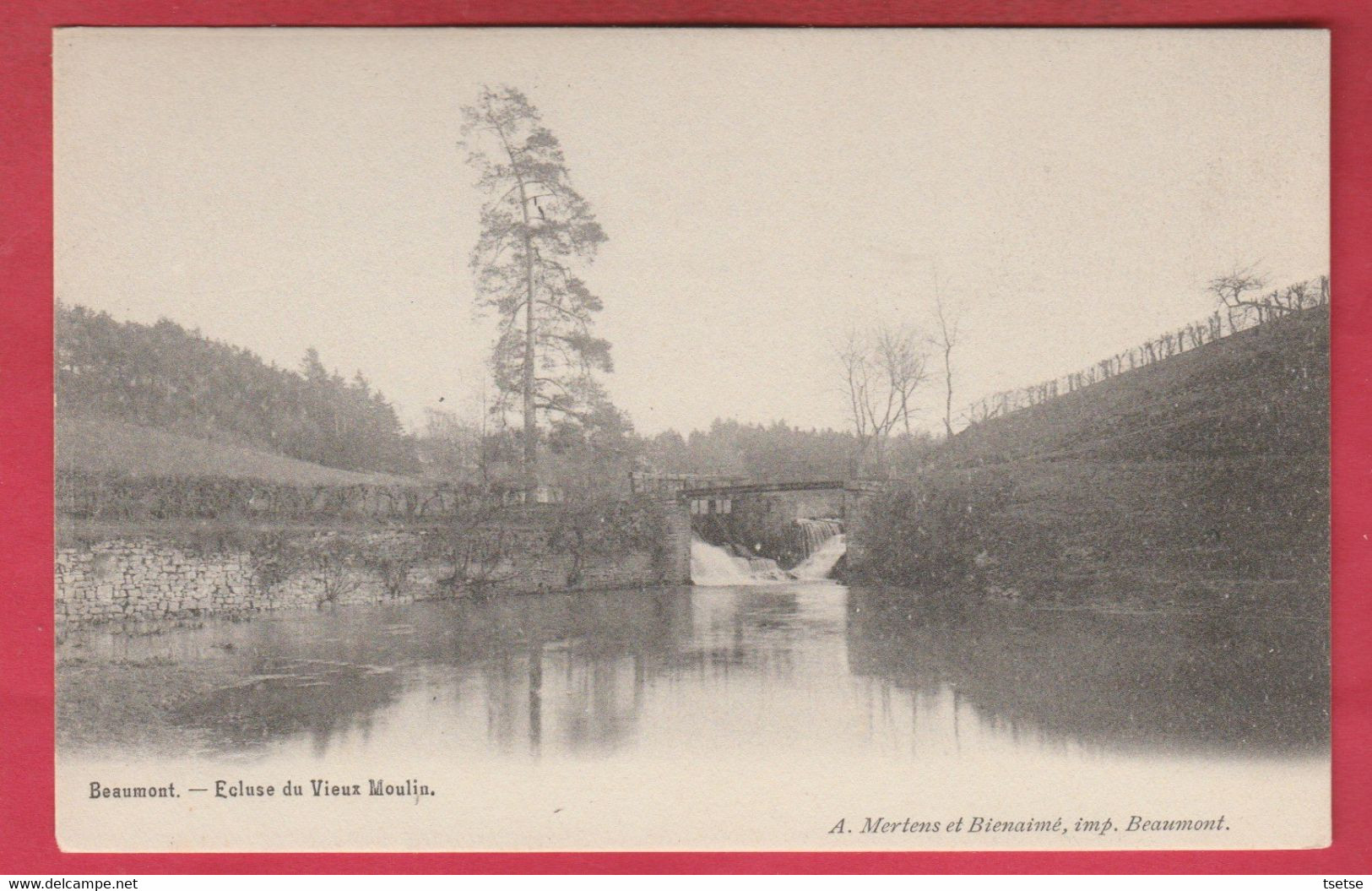 Beaumont  - Ecluse Du Vieux Moulin ( Voir Verso ) - Beaumont