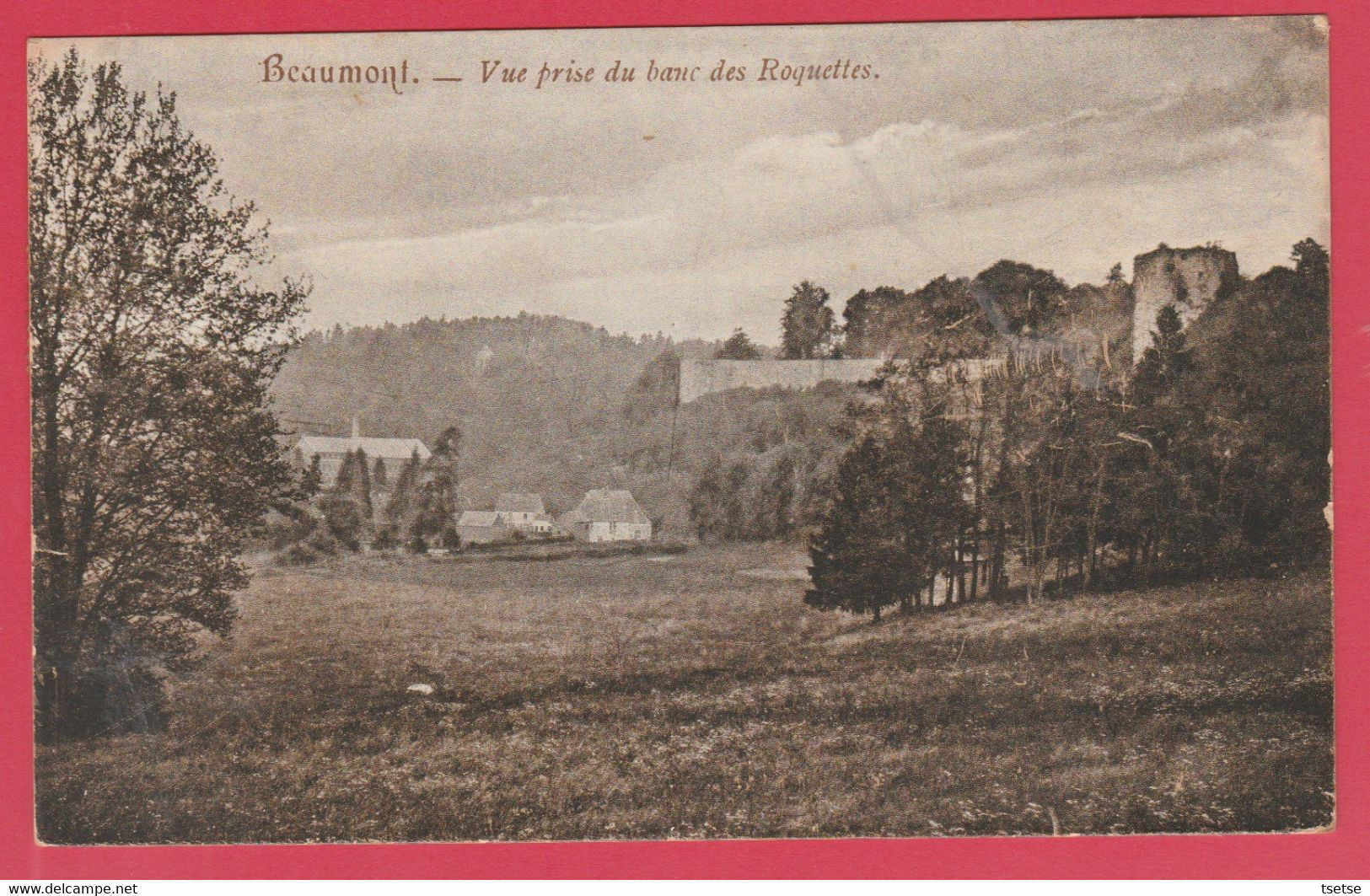 Beaumont - Vue Prise Du Banc Des Roquettes - 1903 ( Voir Verso ) - Beaumont