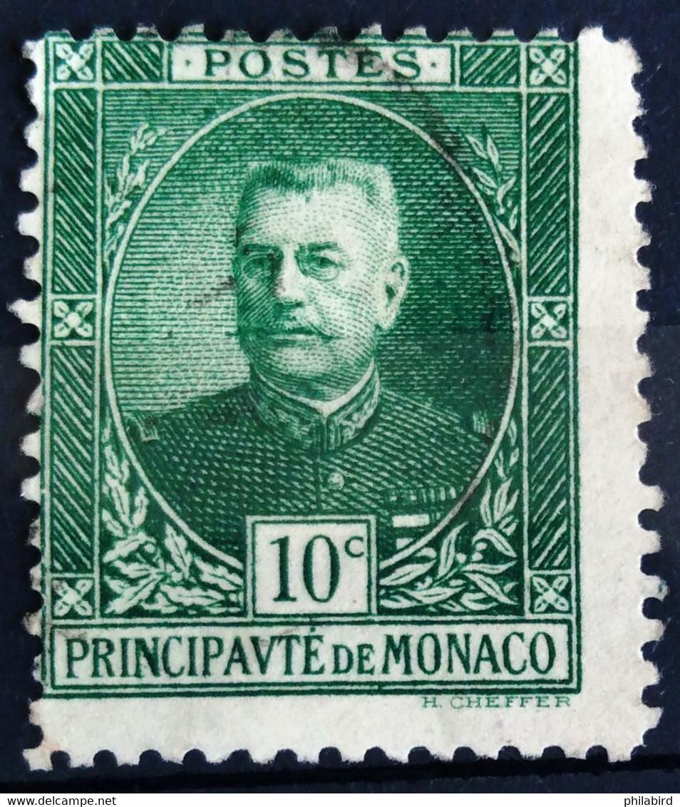MONACO                       N° 65                   OBLITERE - Used Stamps