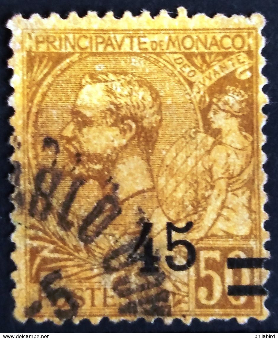 MONACO                       N° 70                   OBLITERE - Oblitérés