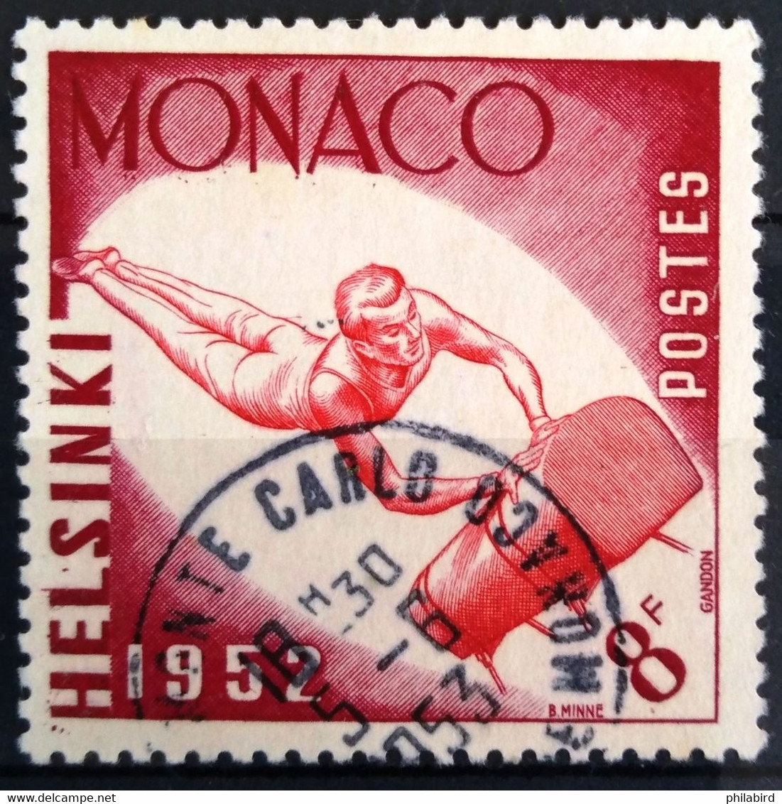 MONACO                       N° 390                  OBLITERE - Used Stamps