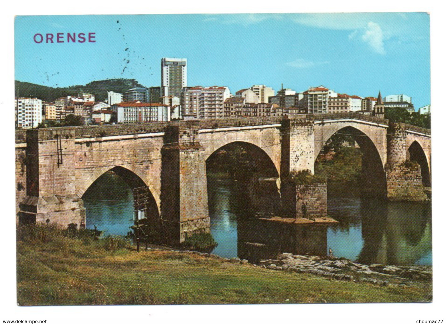 GF (Espagne) Galicia 012, Orsense, Arribas 2.034, Puente Romano Sobre El Mifio - Orense