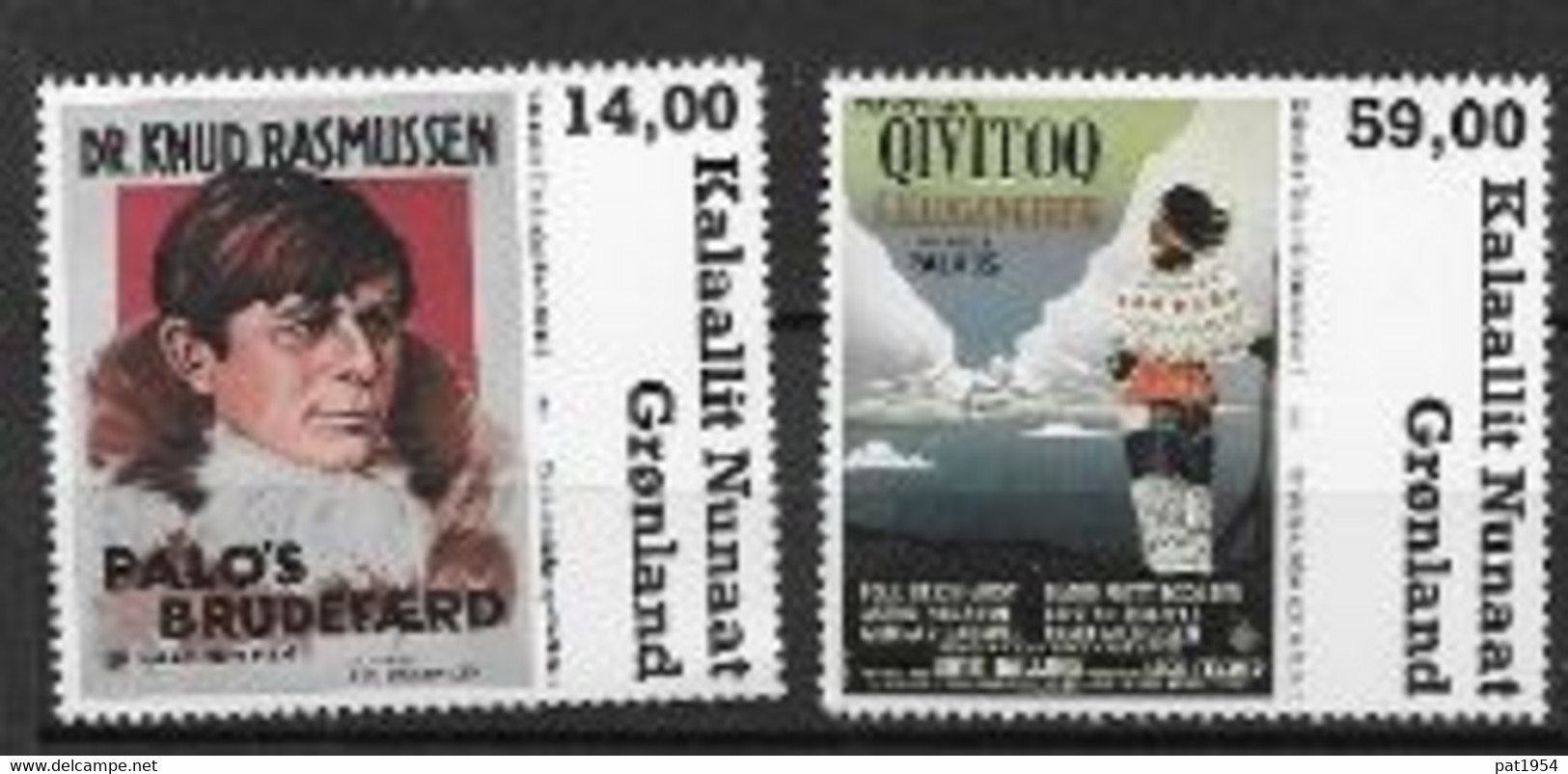 Groënland 2020, Série Neuve Cinéma - Unused Stamps