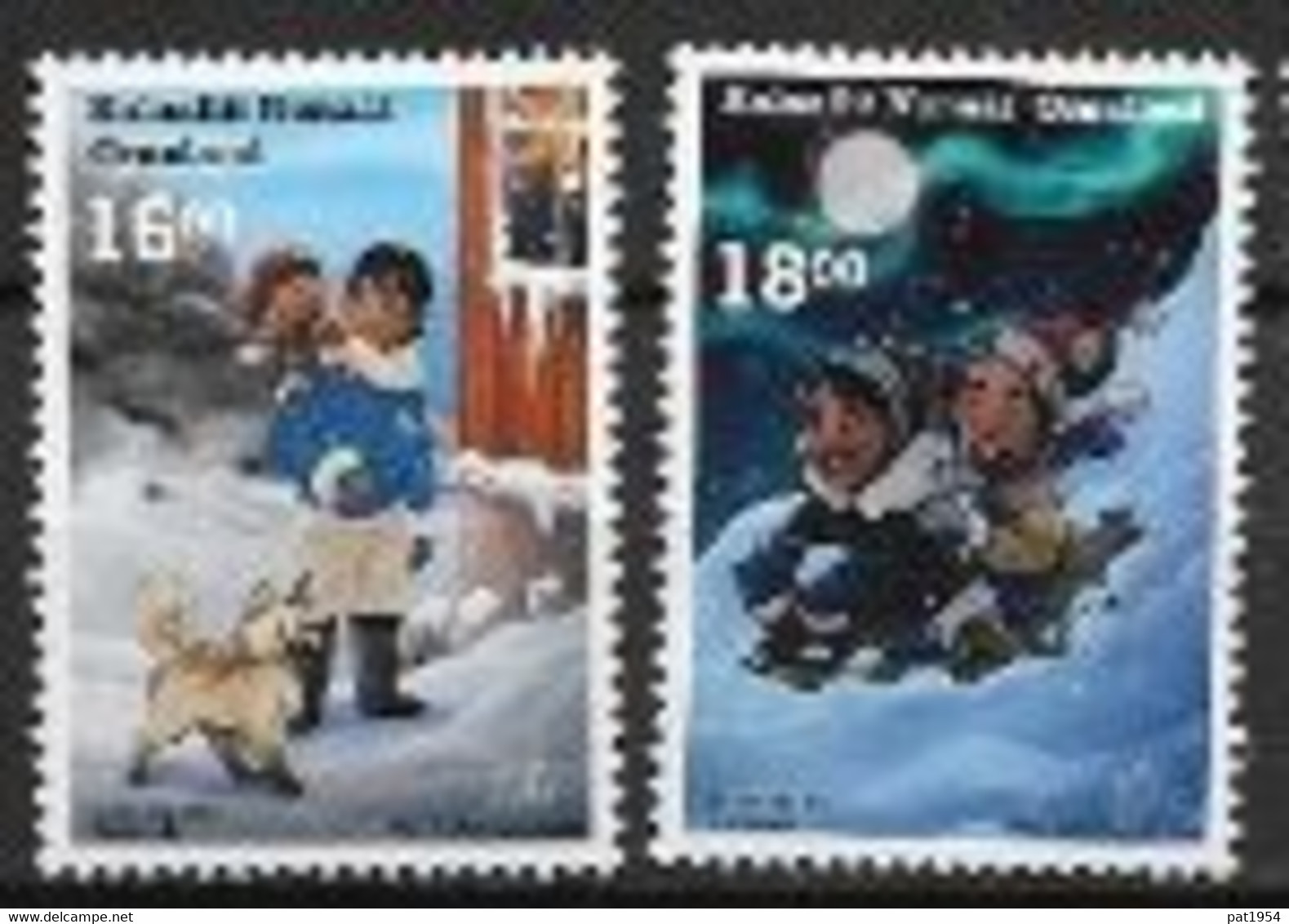 Groënland 2020, Série Neuve Noël - Unused Stamps