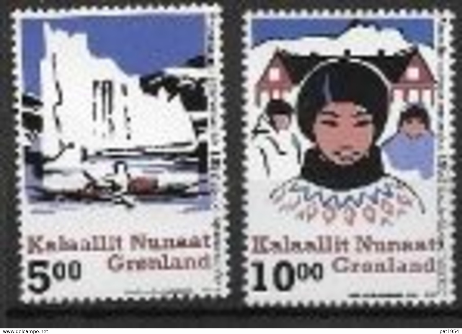 Groënland 2020, Série Neuve école - Unused Stamps