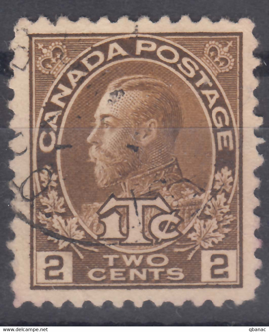Canada 1916 Mi#103 Used - Used Stamps