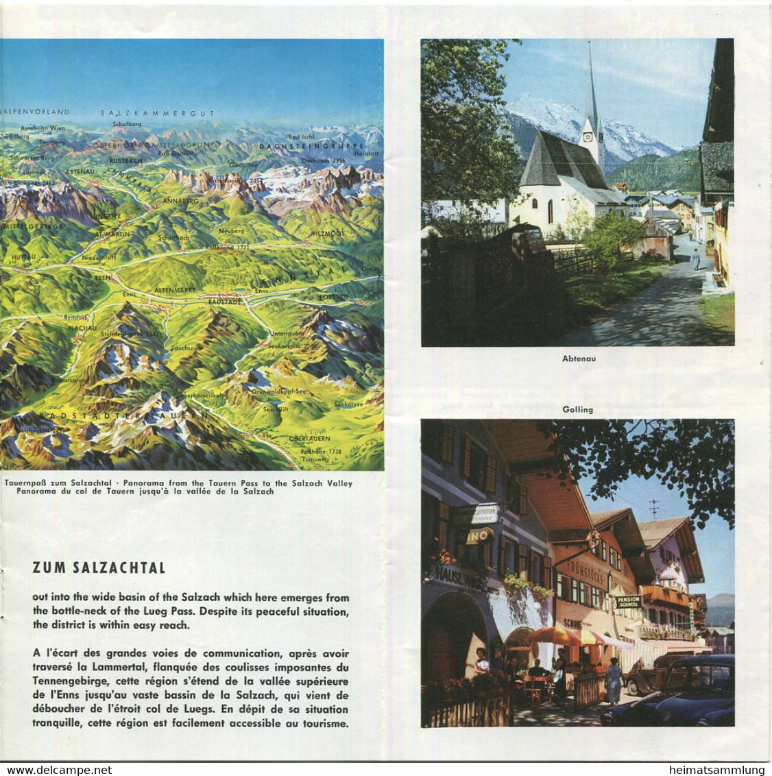 Österreich - Salzburger Land - 16 Seiten Mit 23 Abbildungen - Toeristische Brochures