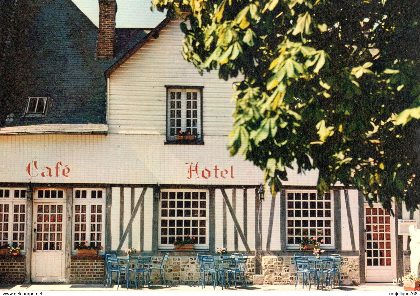 Cpm De Tôtes - Hôtel-Restaurant "Le Normandy" - R. Olloquiegui Propriétaire Chef De Cuisine  - - Totes