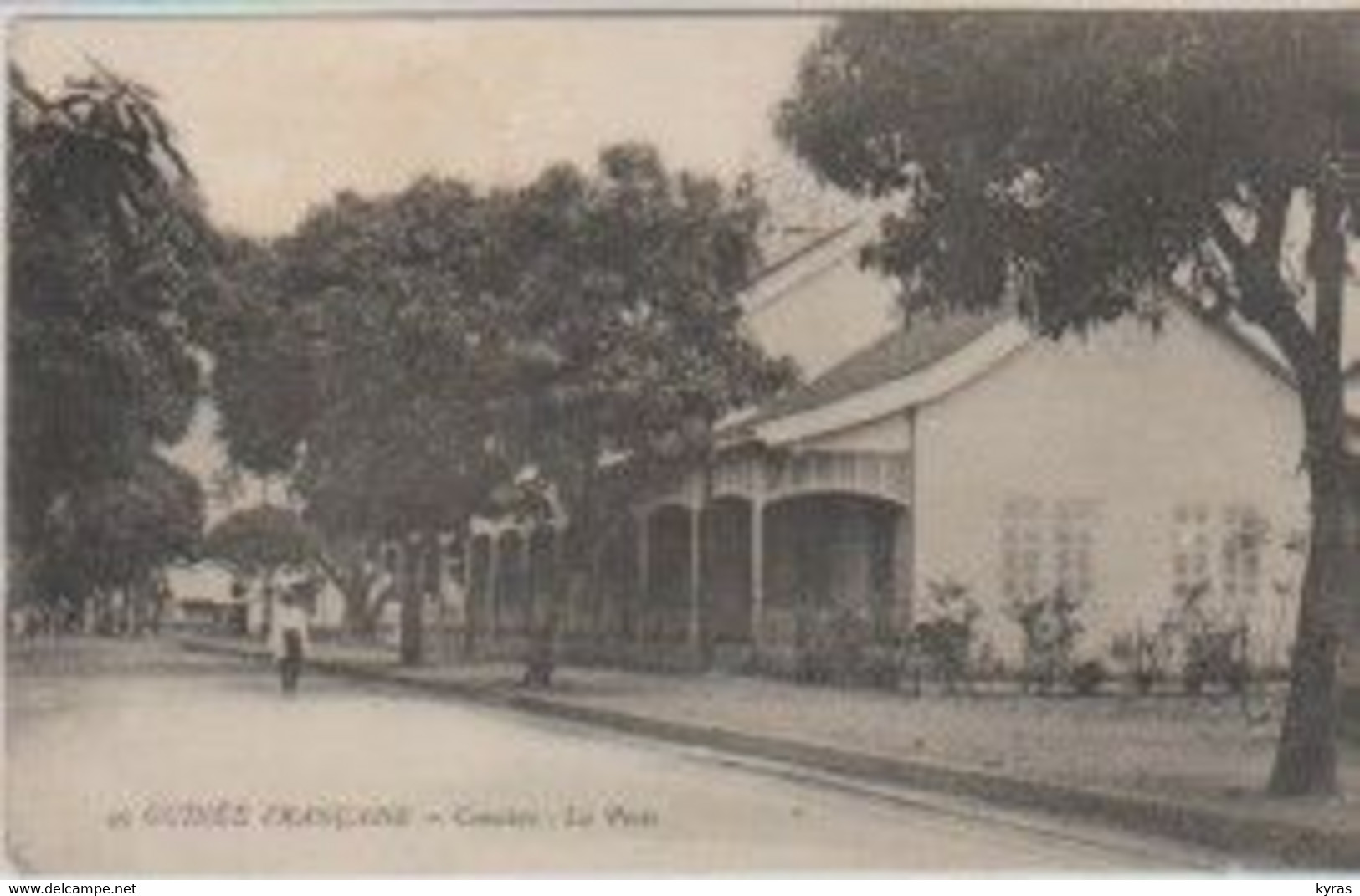 GUINEE FRANCAISE . CONAKRY . La Poste - Guinée Française