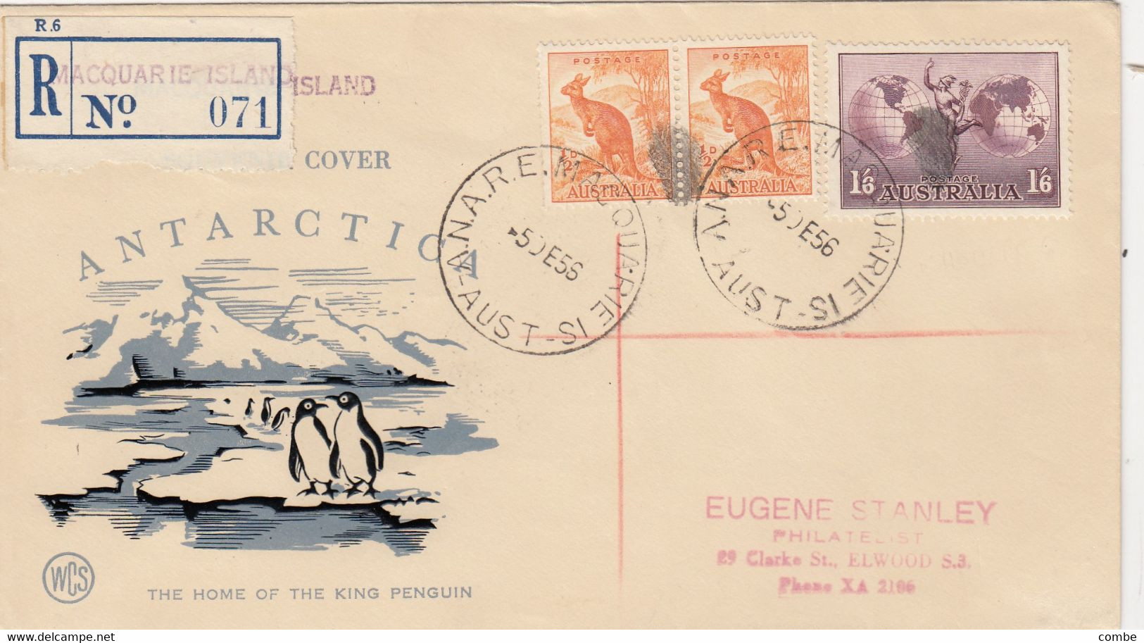 COVER. AUSTRALIAN-ANTARTIC 1958 - Other & Unclassified