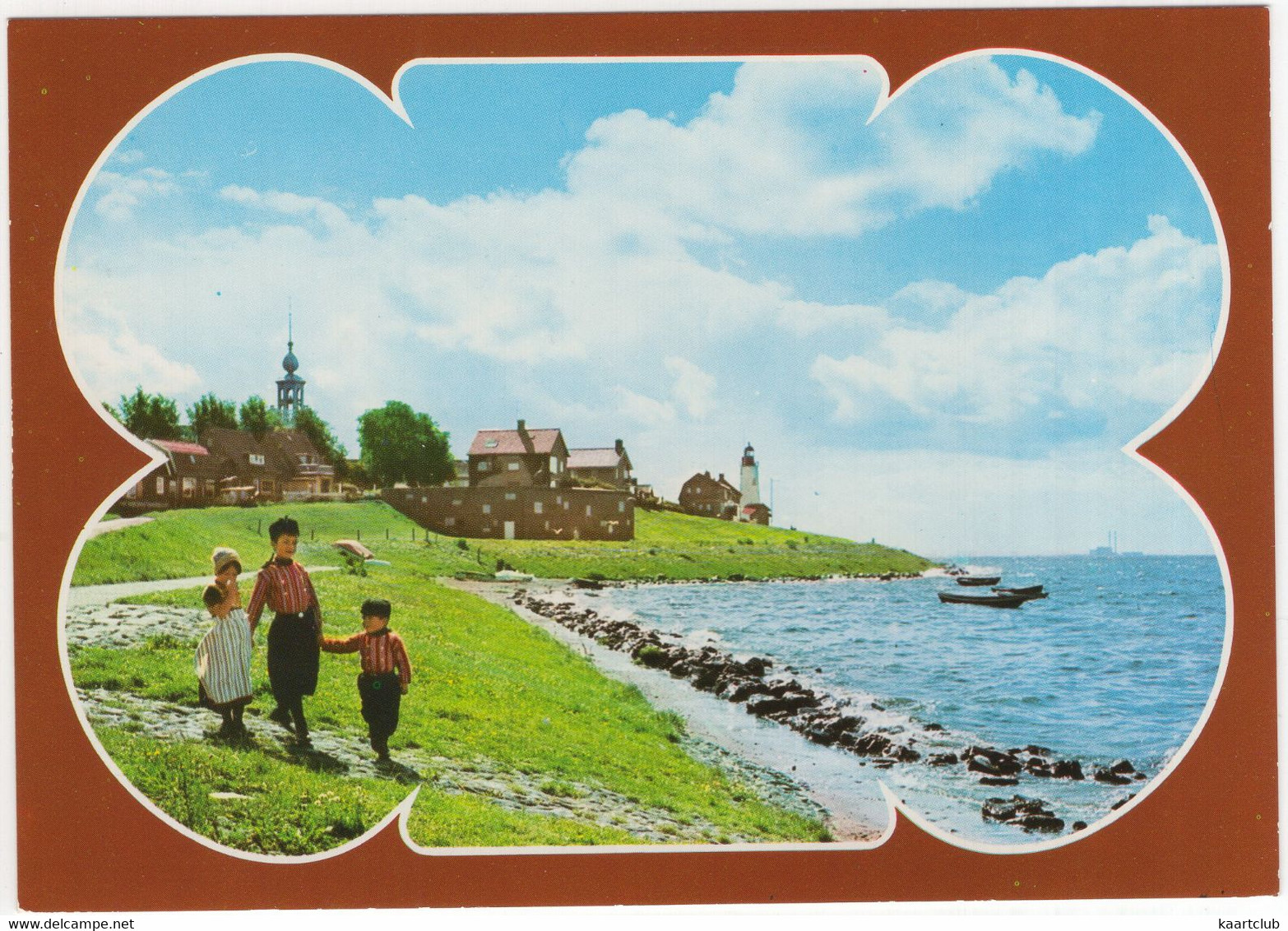 Groeten Uit Urk - 'Langs De Dijk' - IJsselmeer - (Flevoland, Nederland/Holland) - L 5053 - Urk