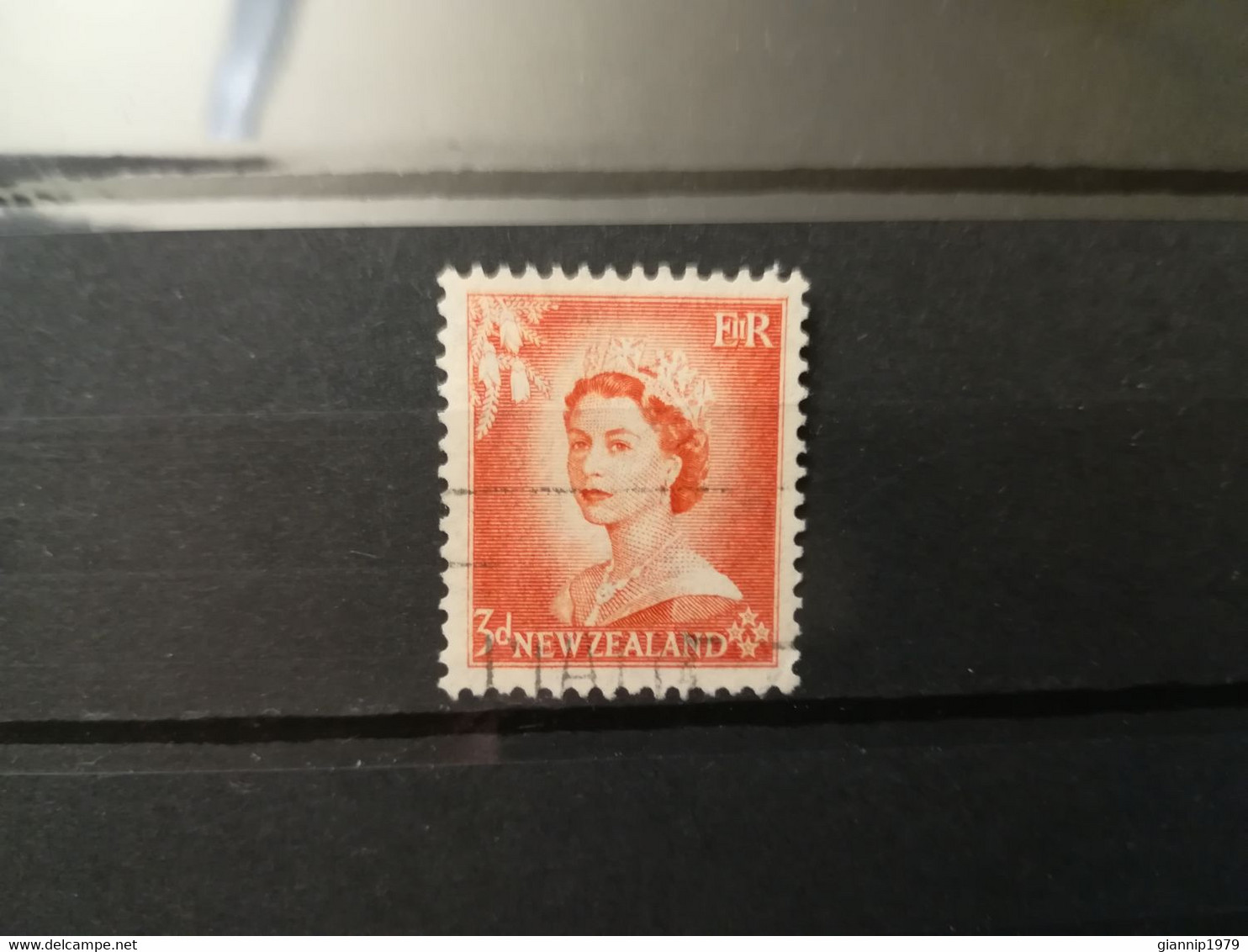 FRANCOBOLLI STAMPS NUOVA ZELANDA NEW ZEALAND 1954 USED SERIE  QUEEN ELIZABETH REGINA ELISABETTA OBLITERE' - Gebraucht