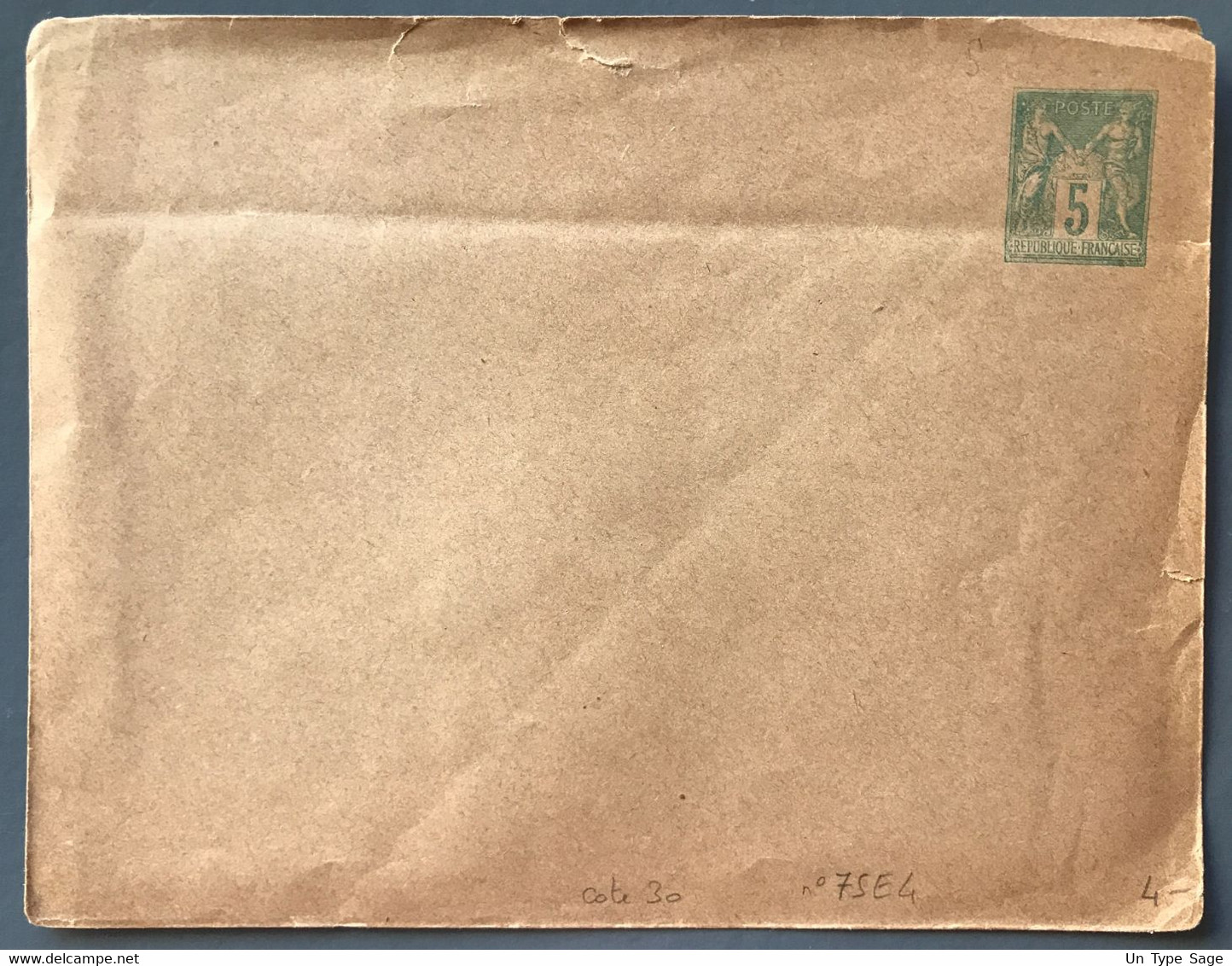 France Entier N°75-E4 - Neuf - (B3851) - Standard Covers & Stamped On Demand (before 1995)