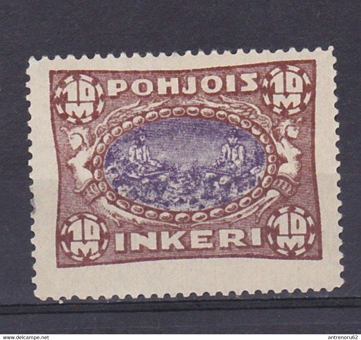 STAMPS-RUSSIA-OCCUPATION FINLAND-UNUSED-NO GUM-SEE-SCAN - 1919 Finnische Besatzung