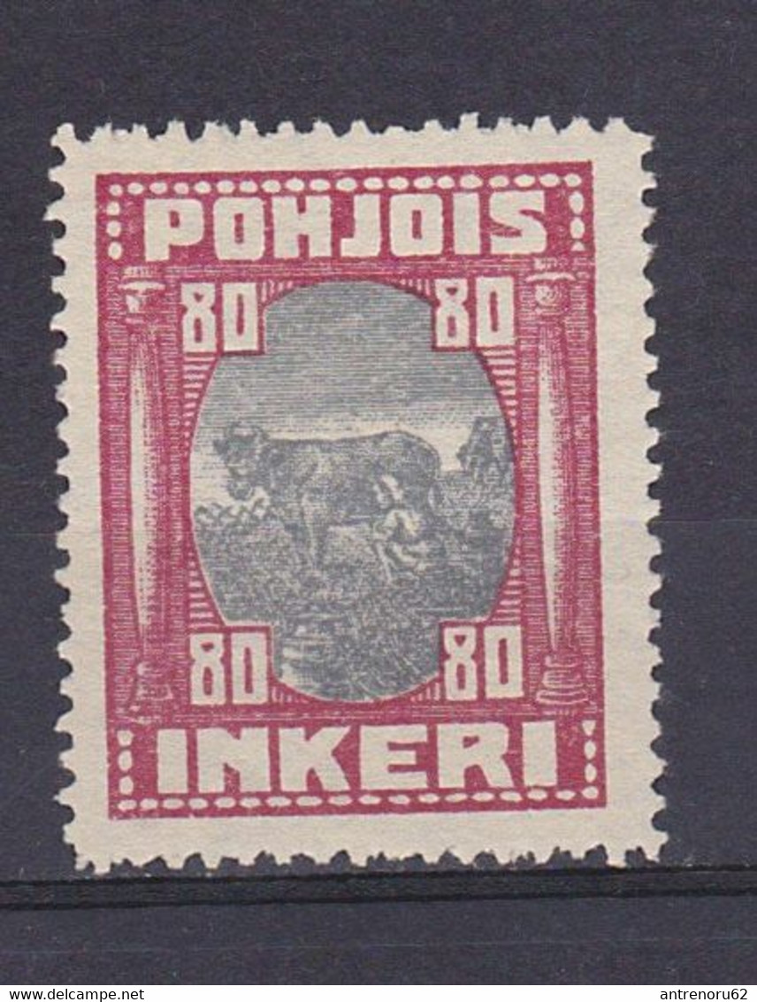 STAMPS-RUSSIA-OCCUPATION FINLAND-UNUSED-NO GUM-SEE-SCAN - 1919 Occupation Finlandaise