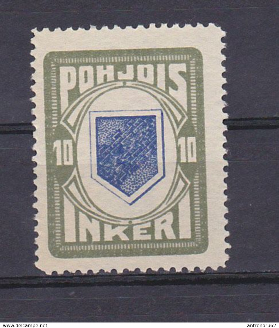 STAMPS-RUSSIA-OCCUPATION FINLAND-UNUSED-NO GUM-SEE-SCAN - 1919 Occupation Finlandaise