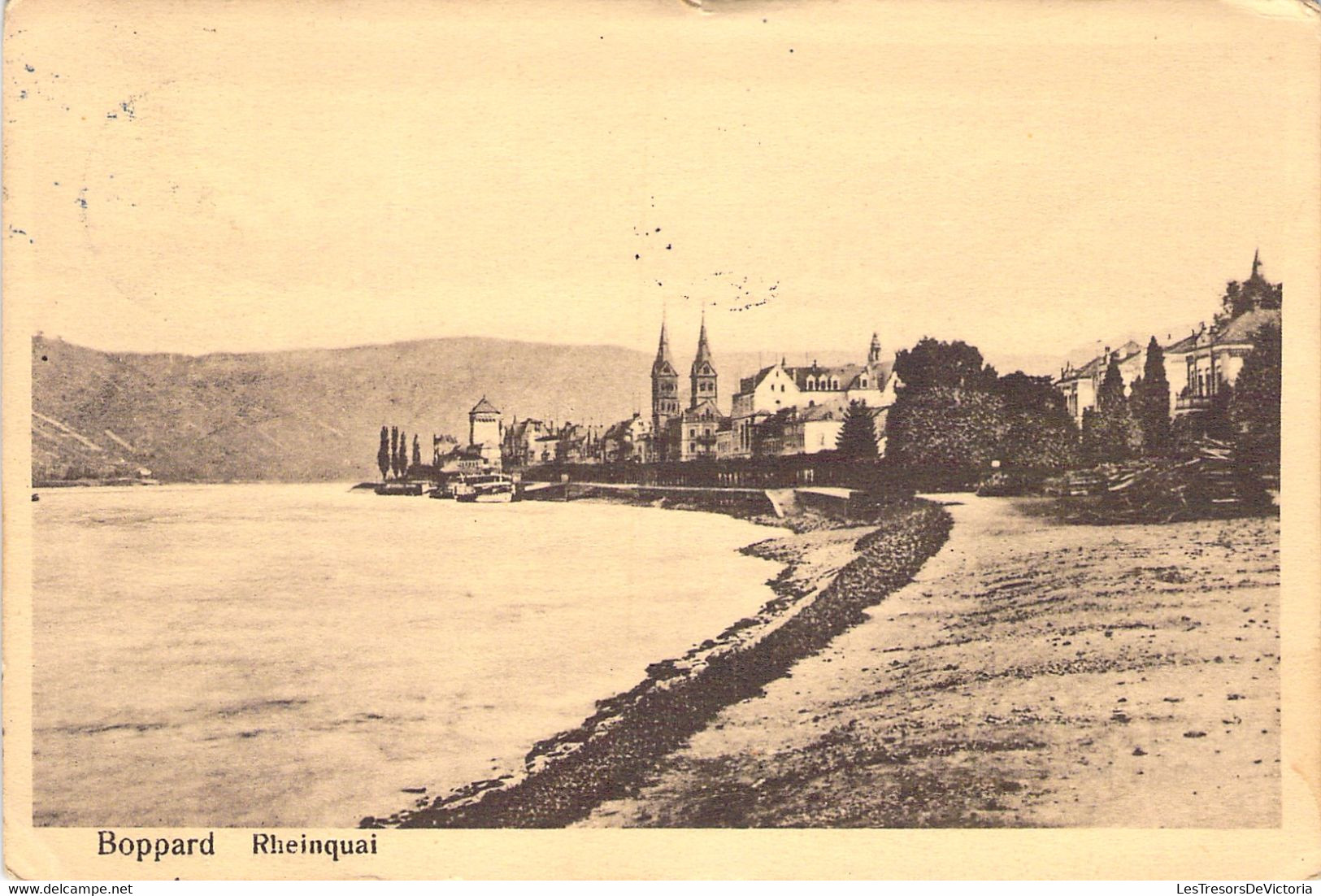 Boppard - Rheinquai - De Boppard à Brussel En 1911 - BAISSE DE PRIX -50% - Boppard