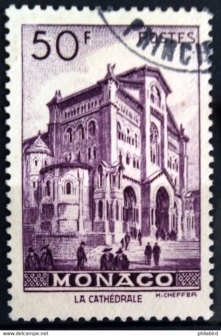MONACO                       N° 313 C                 OBLITERE - Used Stamps