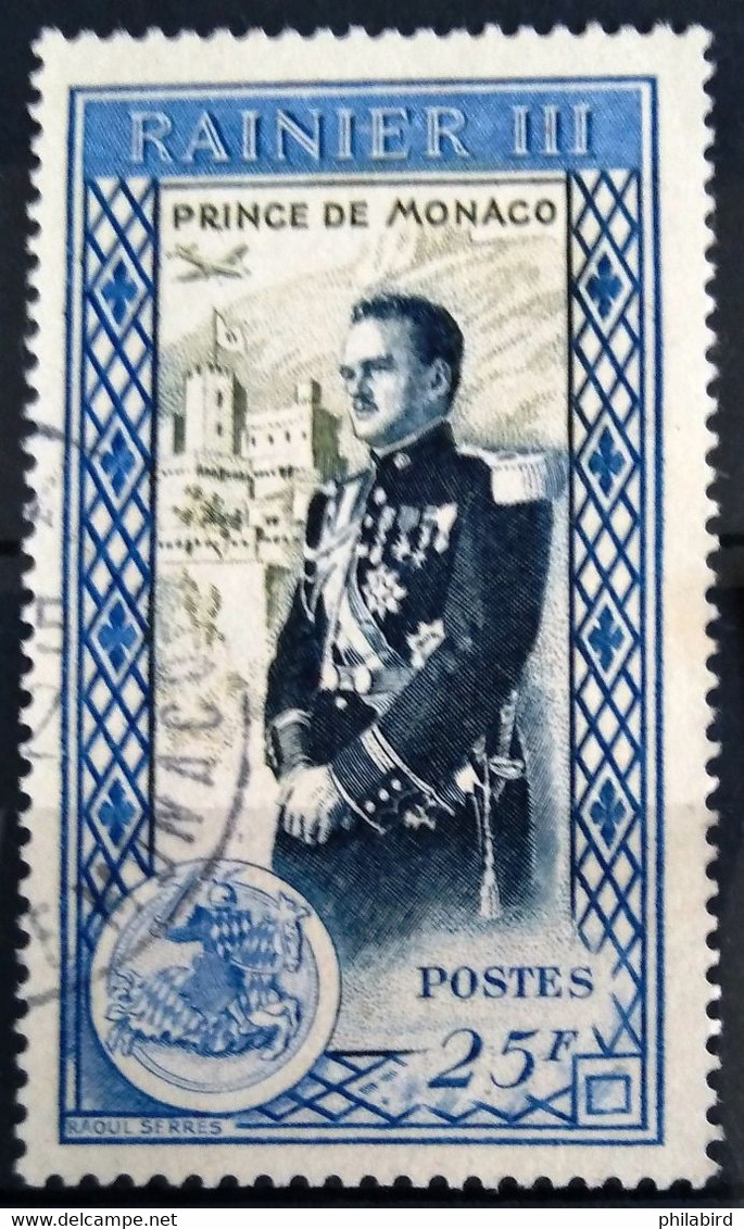 MONACO                       N° 343                OBLITERE - Used Stamps