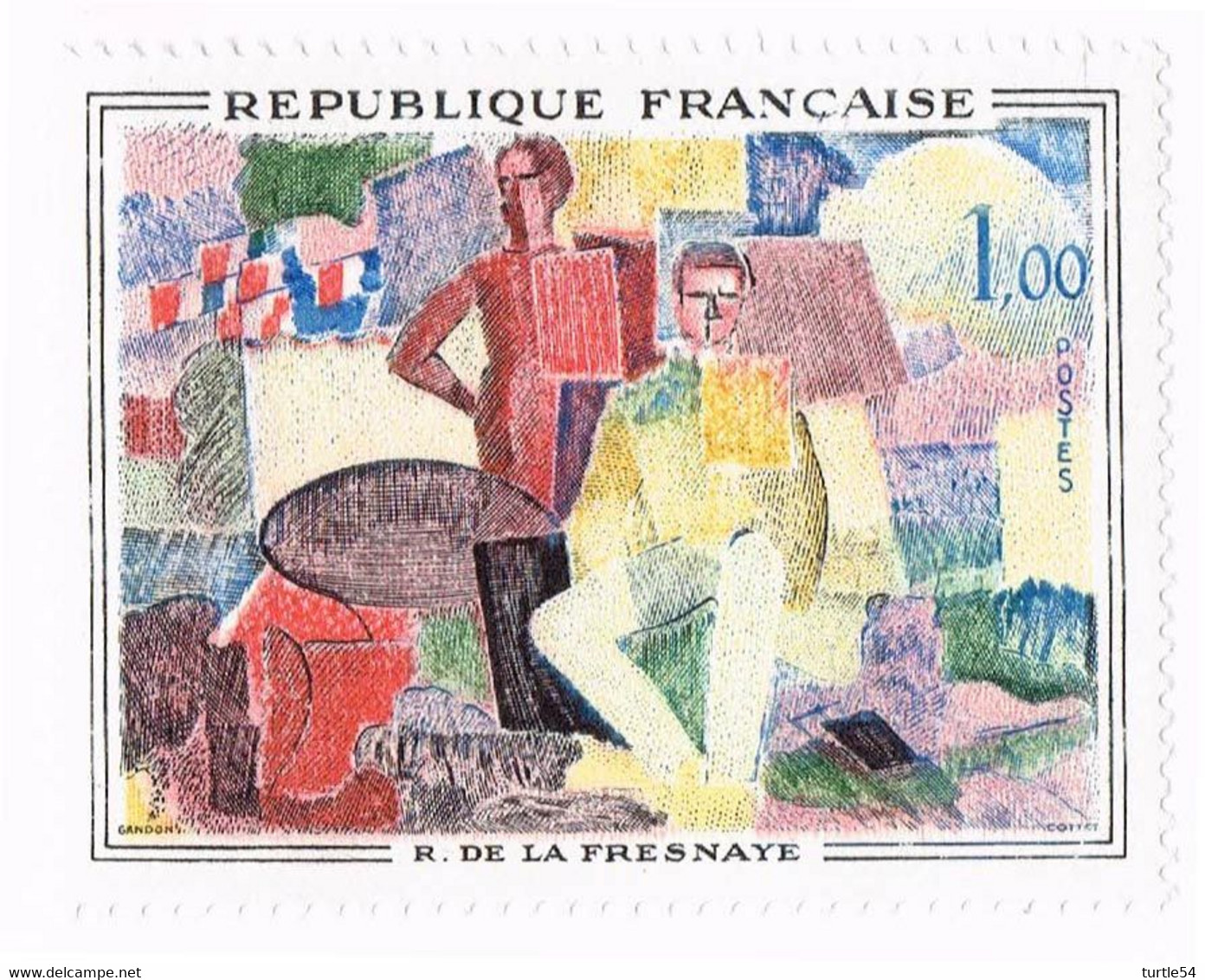 France, N° 1322 - Série Tableaux De Peintres Modernes - Unused Stamps