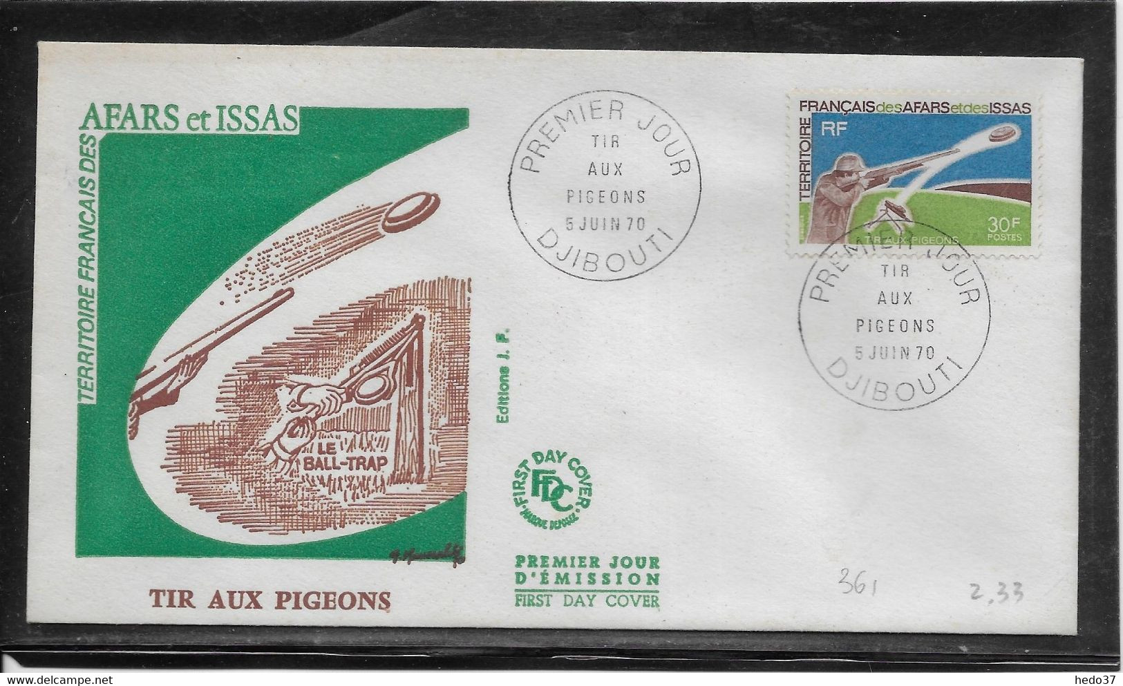 Afars Et Issas - Enveloppe 1er Jour - FDC - TB - Storia Postale