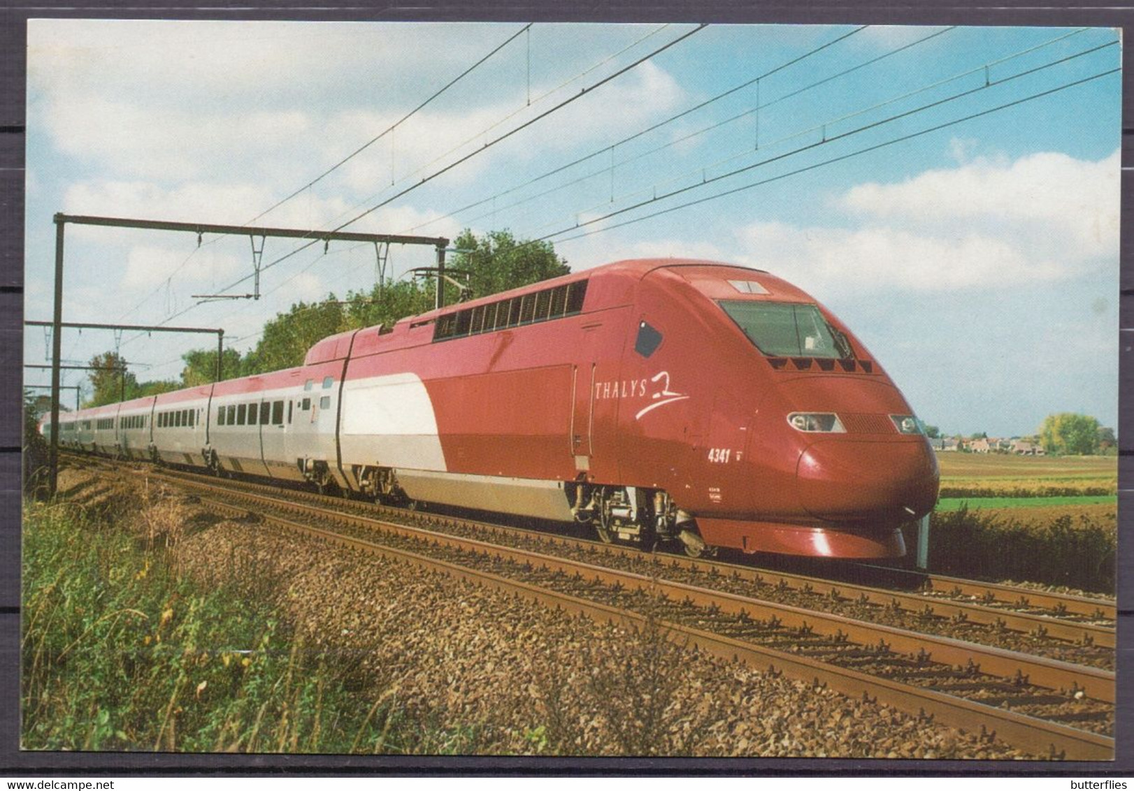 Belgie - Max. Kaart Thalys - Blanco - 2011-..