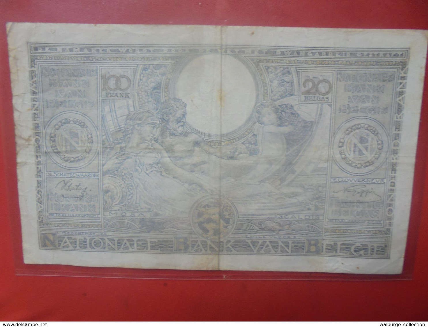 BELGIQUE 100 Francs 1942 Circuler - 100 Franchi & 100 Franchi-20 Belgas