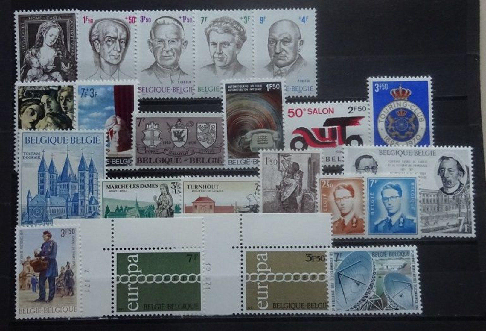 BELGIE  1970     Van  Nr. 1556 Tot 1580   Postfris **  Zie Foto - Neufs