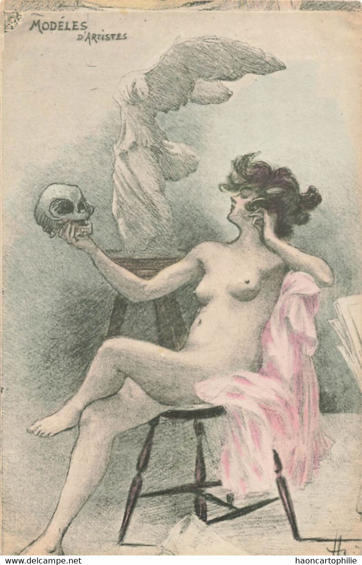 Illustrateur Boutet  Modele D'artistes  Femme Erotisme - Boutet