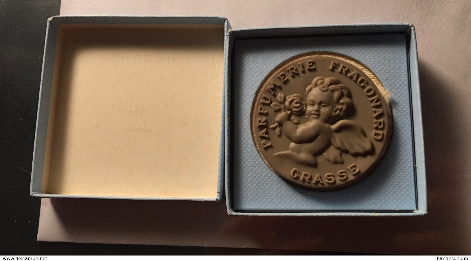 Parfumerie Fragonard Grasse Rare Savon Parfum Angelot Boîte Origine Circa 1930 - Dames