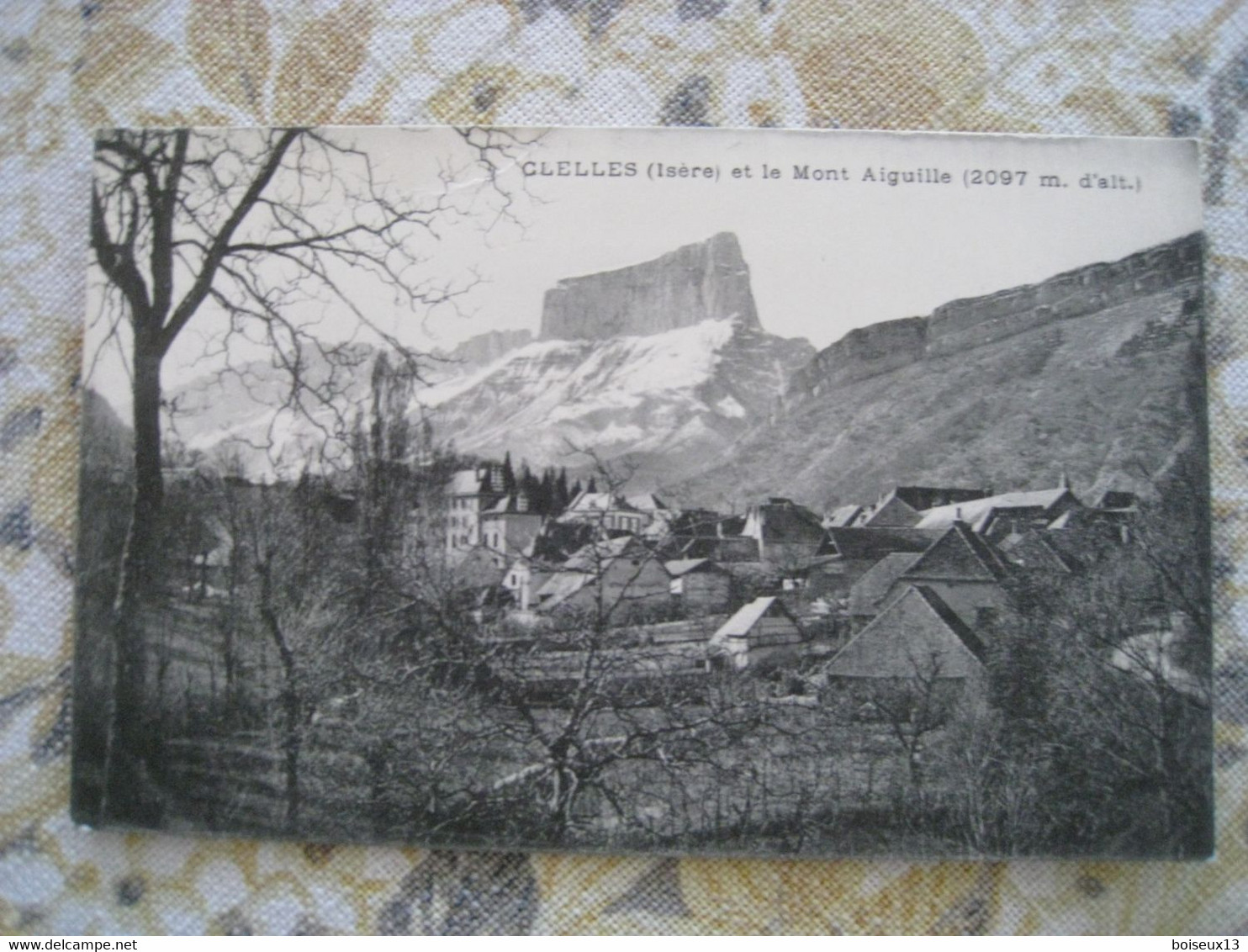 CPA.   CLELLES Et Le Mont Aiguille - Clelles