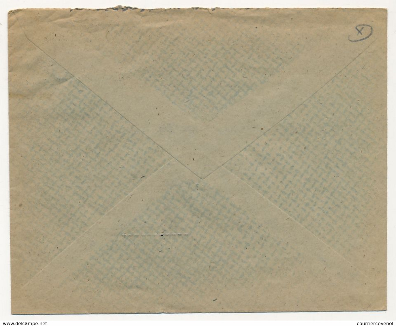 FRANCE - Env. Affr 20F Pointe Du Raz - Recommandé Provisoire De Colmar R.P. 1948 - Lettres & Documents