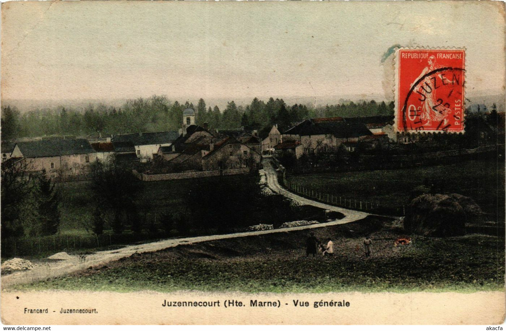 CPA JUZENNECOURT - Vue Generale (368604) - Juzennecourt