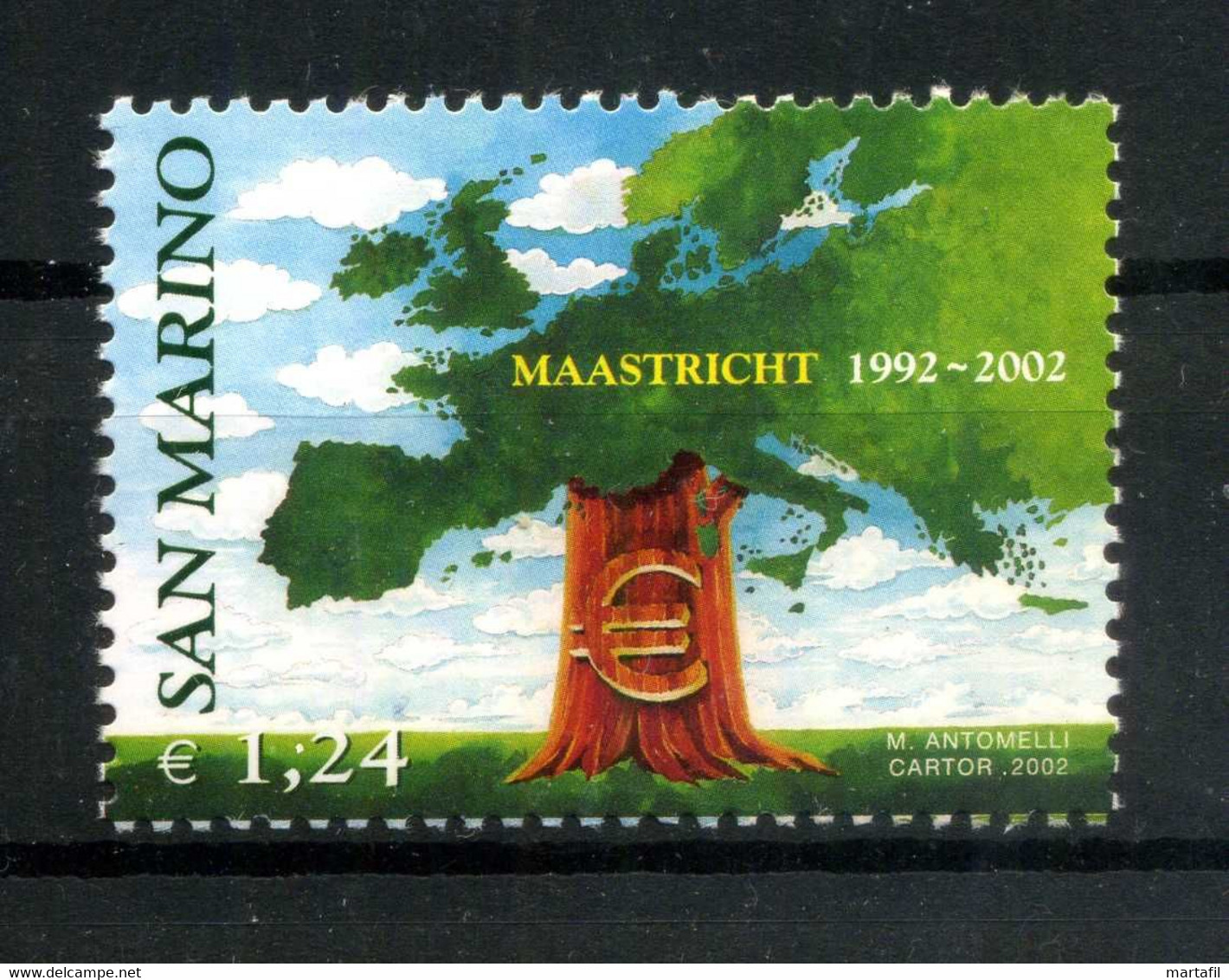 2002 SAN MARINO SET MNH ** - Ongebruikt