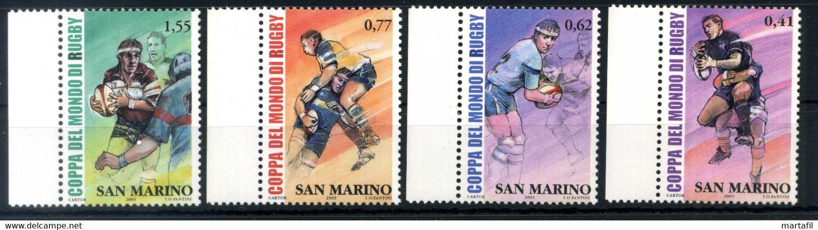 2003 SAN MARINO SET MNH ** - Nuevos