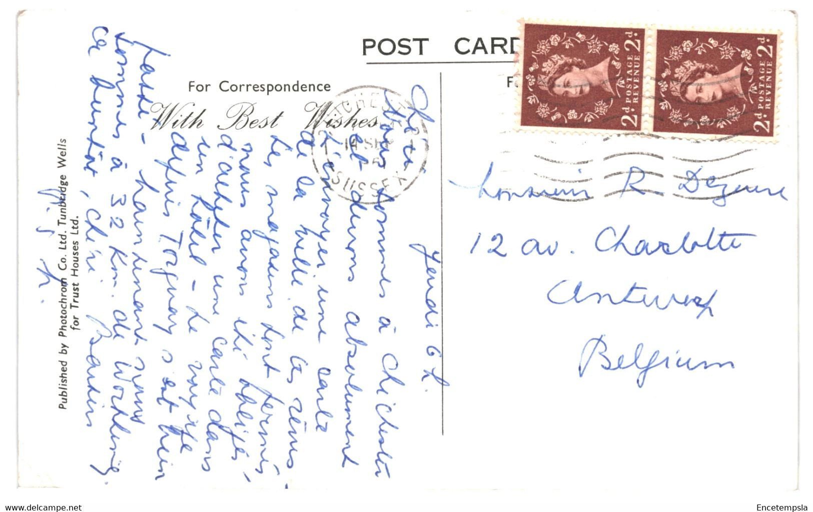 CPA  Carte Postale-Royaume Uni - Chichester- Dolphin & Anchor Hotel -VM41919 - Chichester
