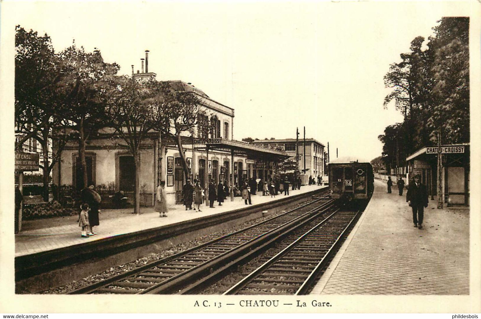 YVELINES  CHATOU La Gare - Chatou