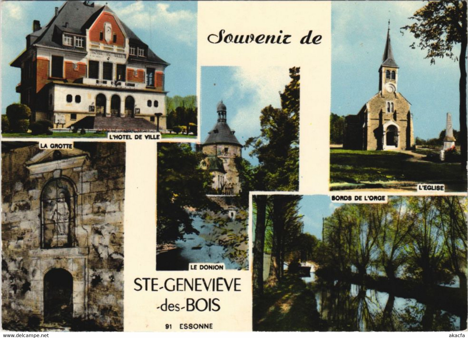 CPM St-Genevieve-des-Bois 5828 (20557) - Saclay