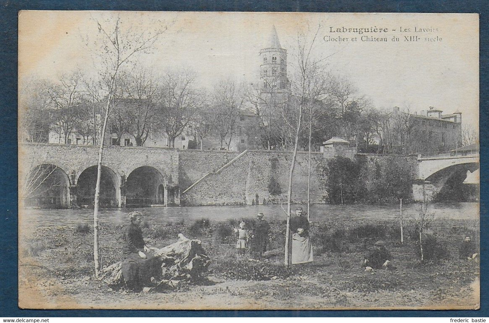 LABRUGUIERE - Les Lavoirs - Clocher Et Château - Labruguière