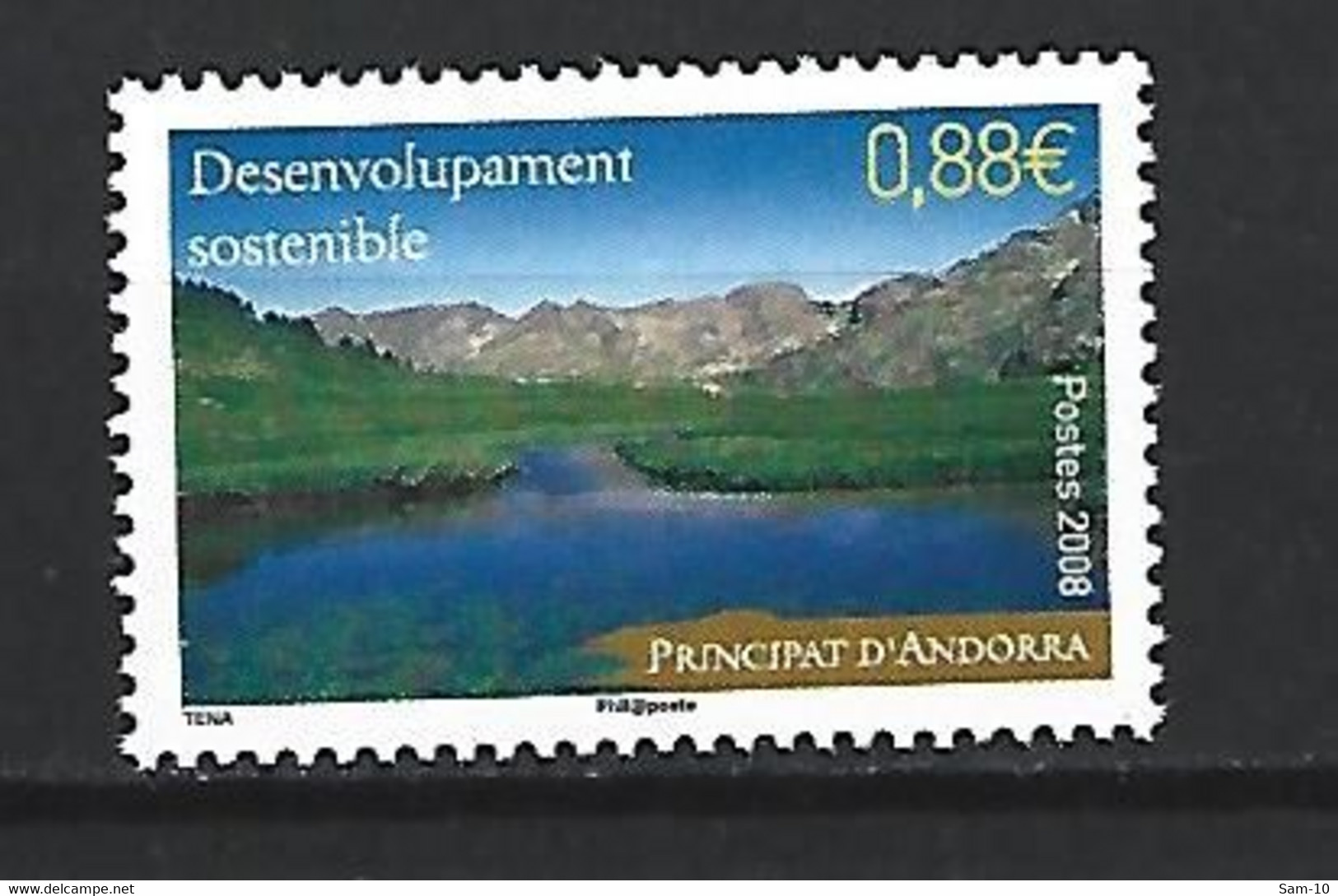 Timbre De Andorre Français Neuf ** N 663  Vendu Au Prix De La Poste - Unused Stamps