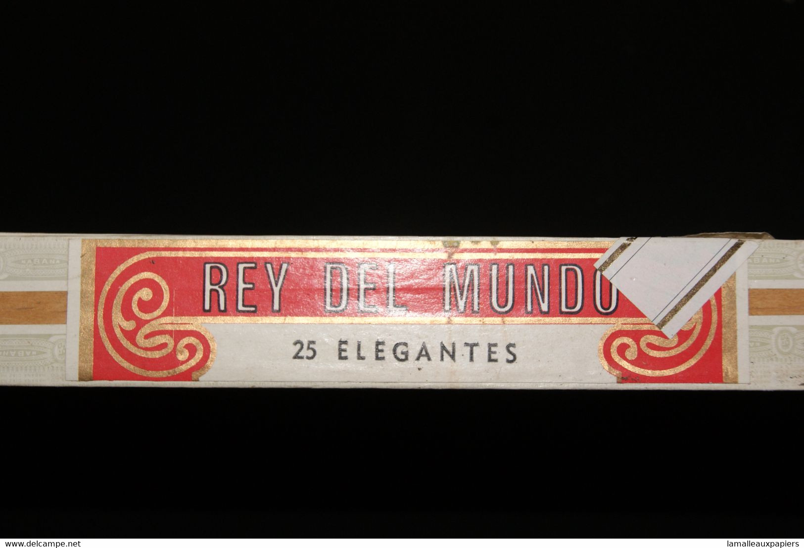 Boite à Cigares En Bois Et Carton  "el Rey Del Mundo" (Cuba) - Objetos Publicitarios