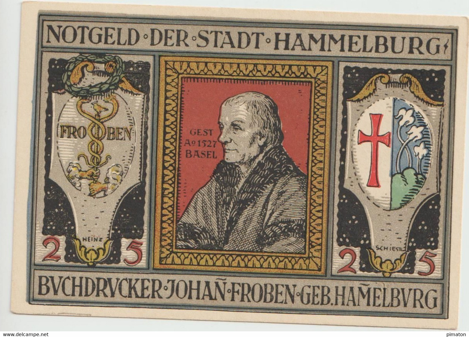 Deutsches Notgeld - 3 Billets De Hammelburg  10, 25 Et 50 Pfennigs - Non Classificati