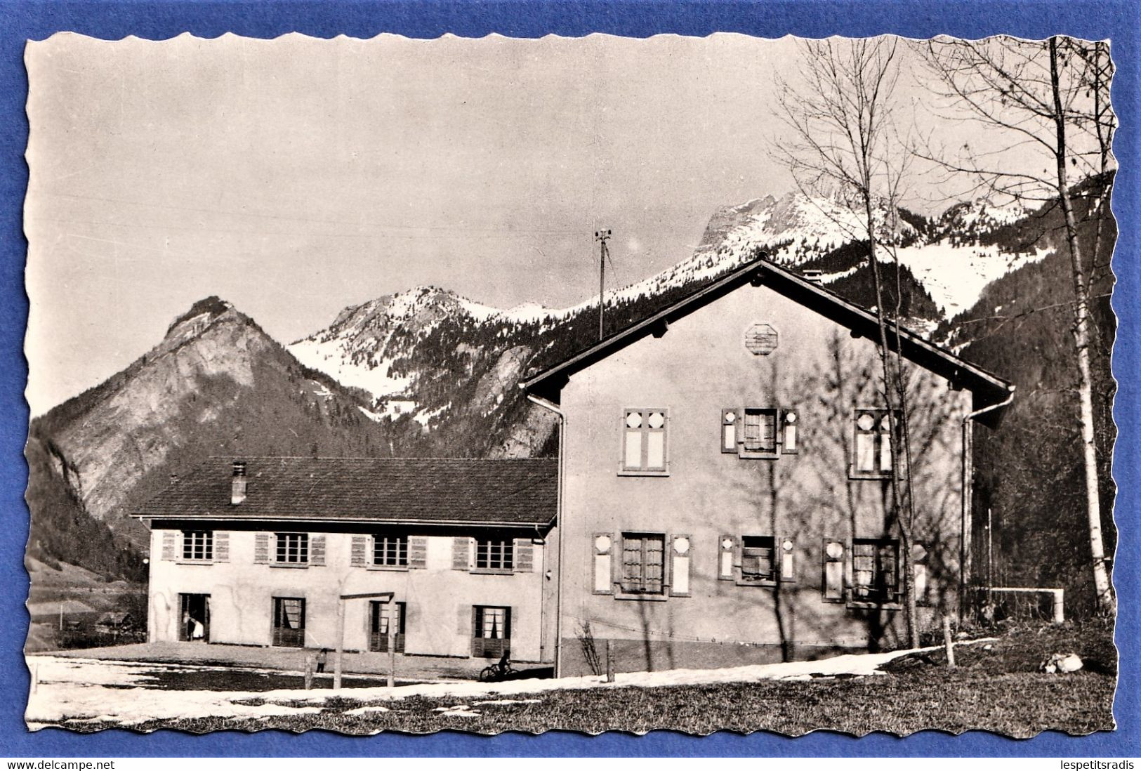 CPSM 74 BELLEVAUX - Pension "Les Moineaux" - Alt. 900m. - Bellevaux