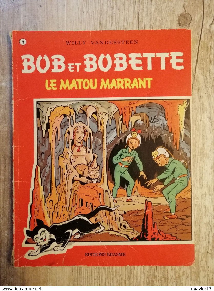 Bande Dessinée - Bob Et Bobette 74 - Le Matou Marrant (1980) - Bob Et Bobette