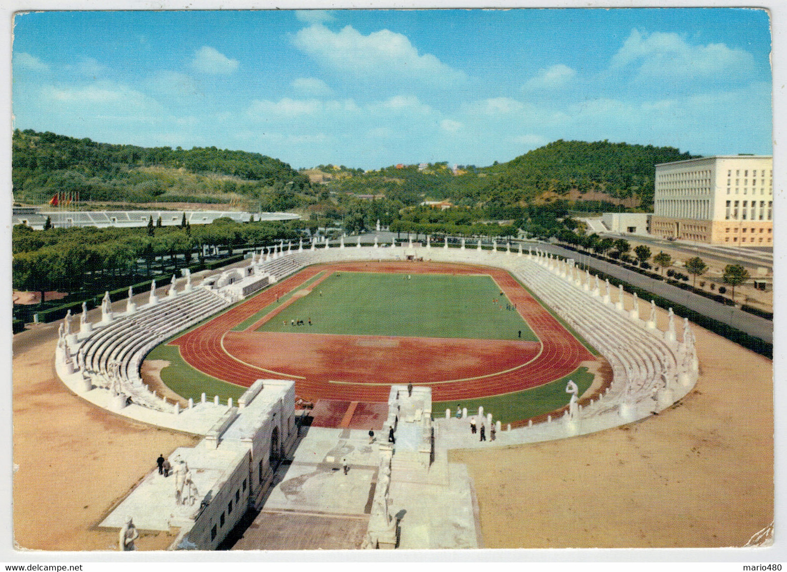 ROMA     STADIO   DEI   MARMI     (VIAGGIATA) - Stades & Structures Sportives