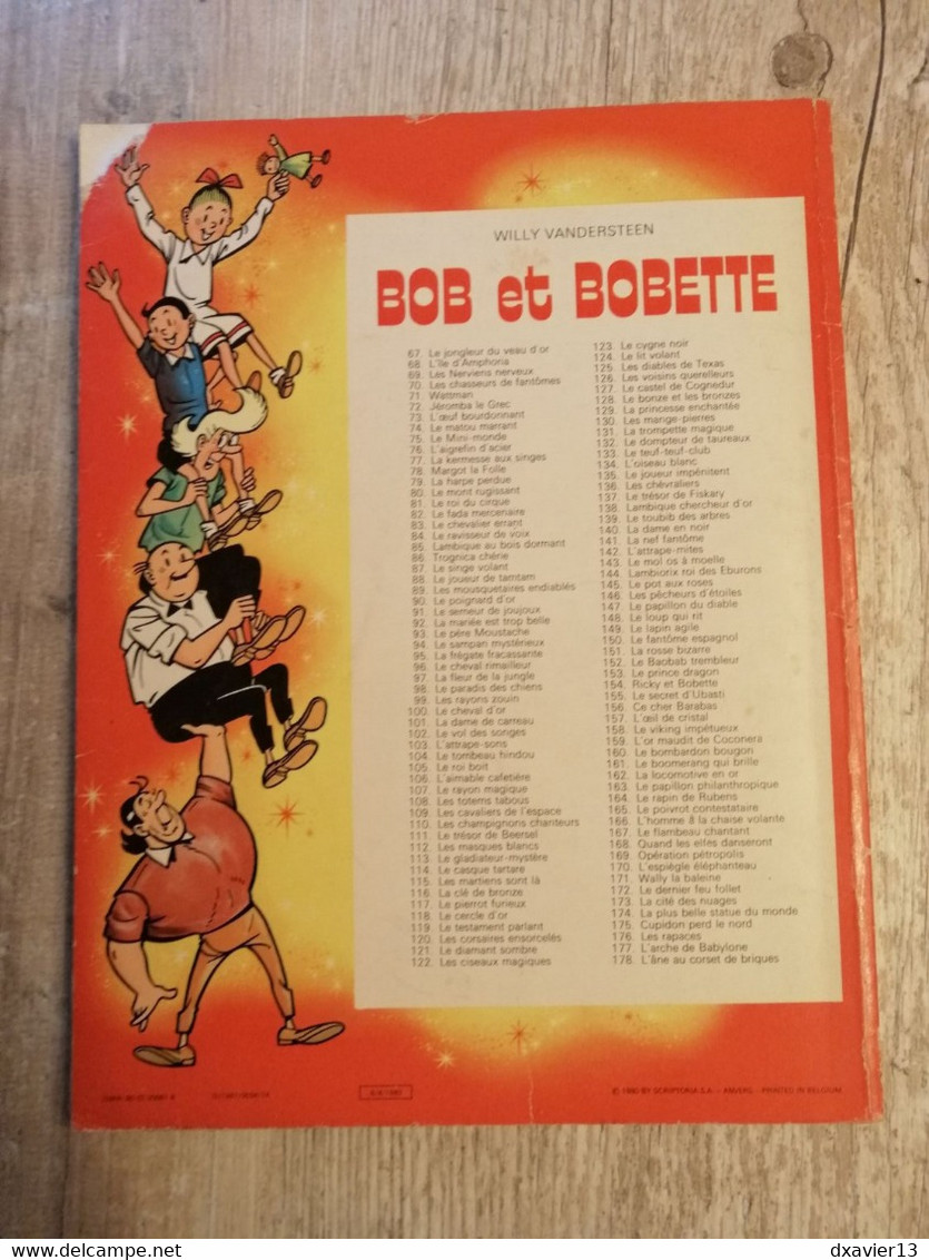 Bande Dessinée - Bob Et Bobette 74 - Le Matou Marrant (1980) - Bob Et Bobette