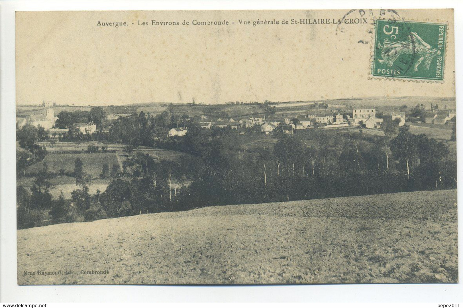 CPA 63 COMBRONDE - Vue Générale De St Saint Hilaire La Croix - Combronde